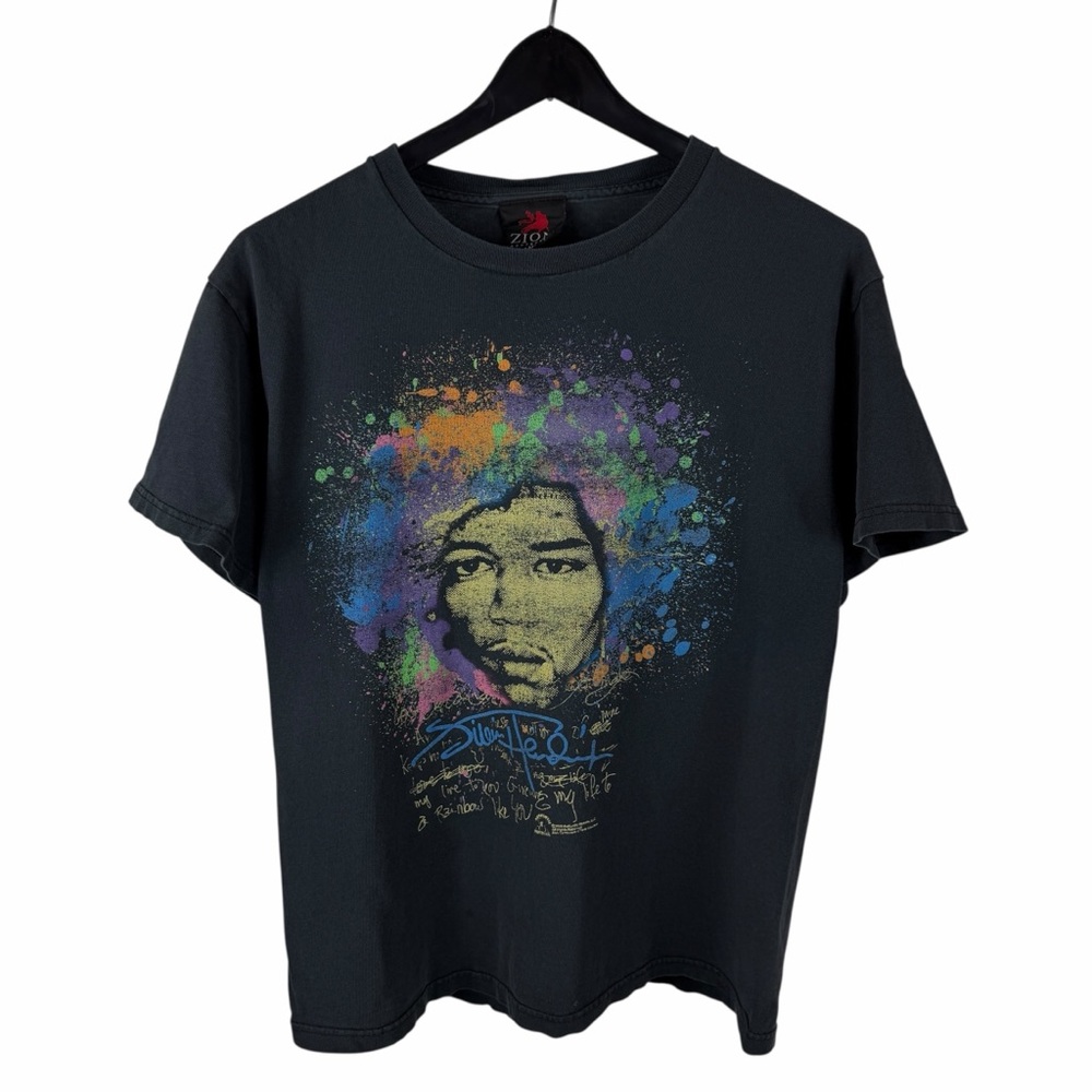 Vintage Y2K Jimi Hendrix Swift Rock Band Colorful Graphic Shirt Size M